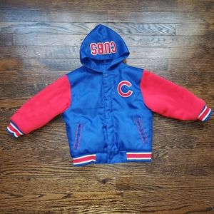 Chicago Cubs baseball bomber jacket size 4T